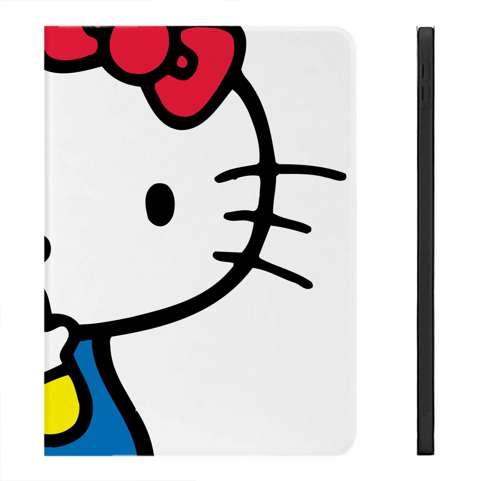 （画像用） Hello Kitty ハローキティ IPadケース ペンホルダー付き ブックスタイルデザイン